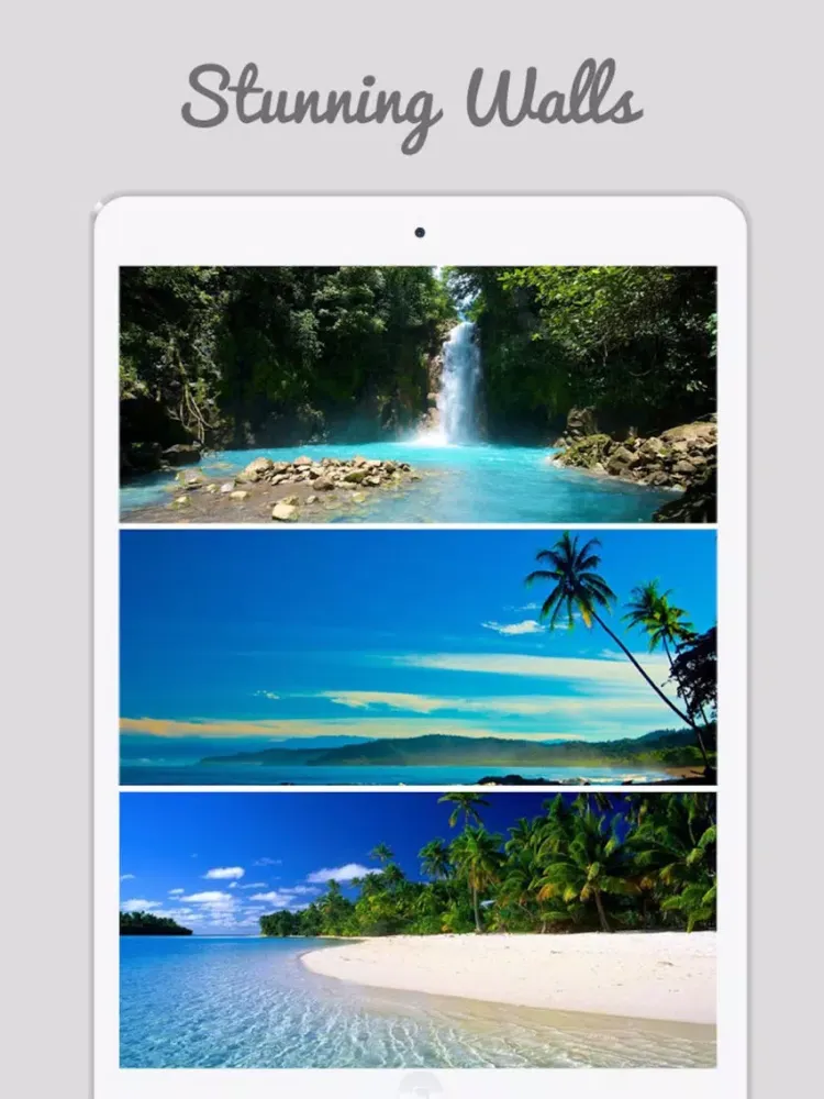 Screenshot di Costa Rica Wallpapers - Home & Lock Screen Wallz iPad 