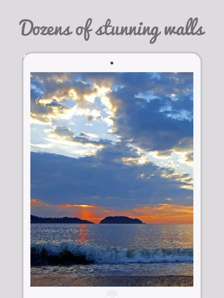 Screenshot di Costa Rica Wallpapers - Home & Lock Screen Wallz iPad 