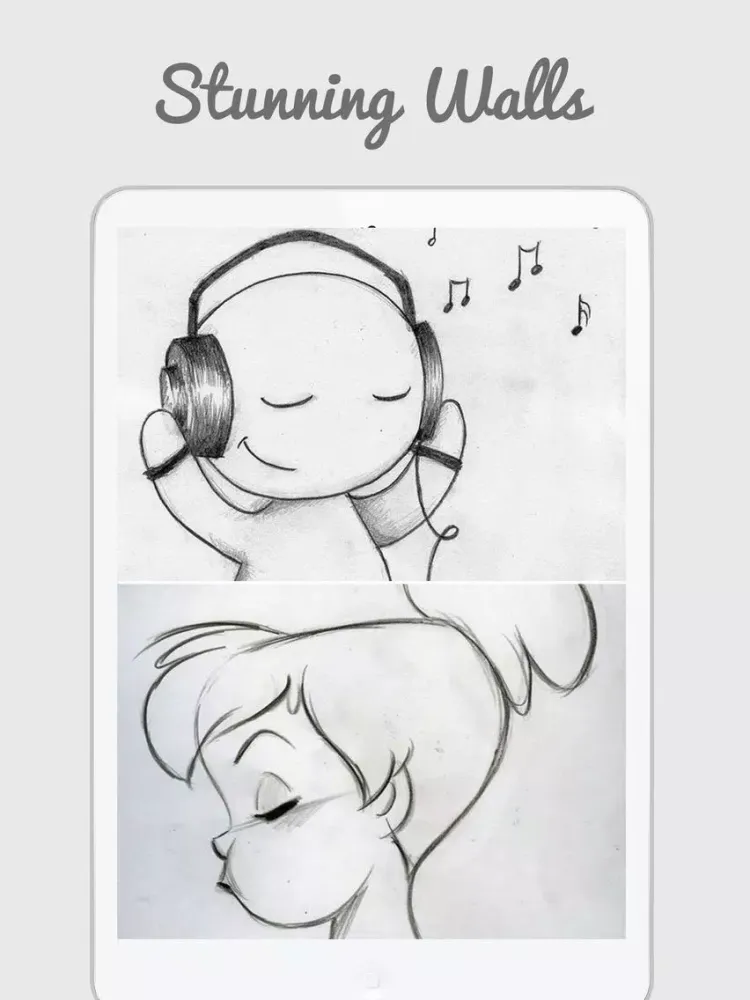 Drawing Art Ideas - Best Art Collections iPad  Screenshots