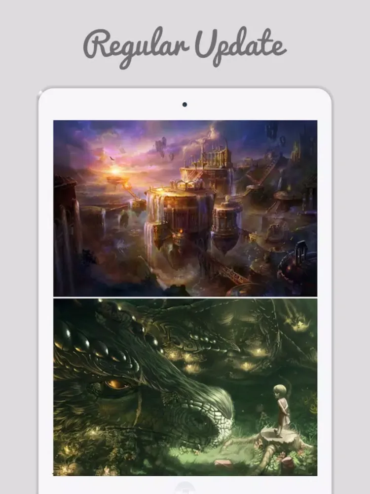Screenshot di Fantasy Wallz Best Collection of Fantasy Wallpaper iPad 