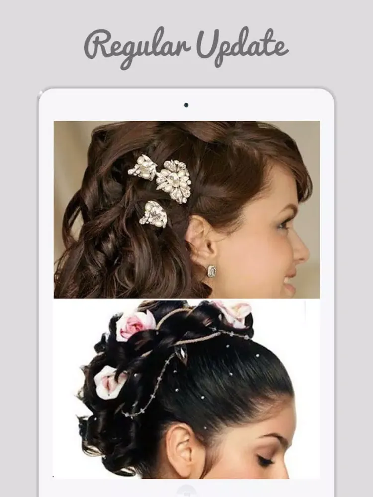 Capturas de tela do Hairstyle Catalogue - Unique Hair Styles Ideas iPad 