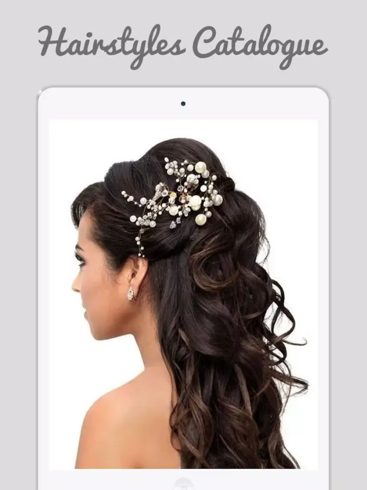 Capturas de tela do Hairstyle Catalogue - Unique Hair Styles Ideas iPad 