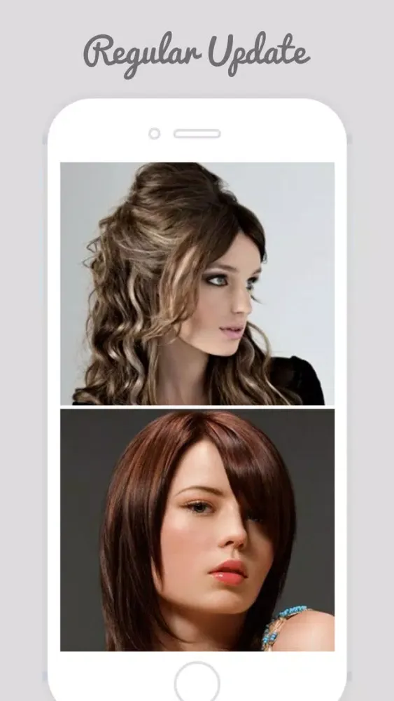 Capturas de tela do Hairstyle Catalogue - Unique Hair Styles Ideas