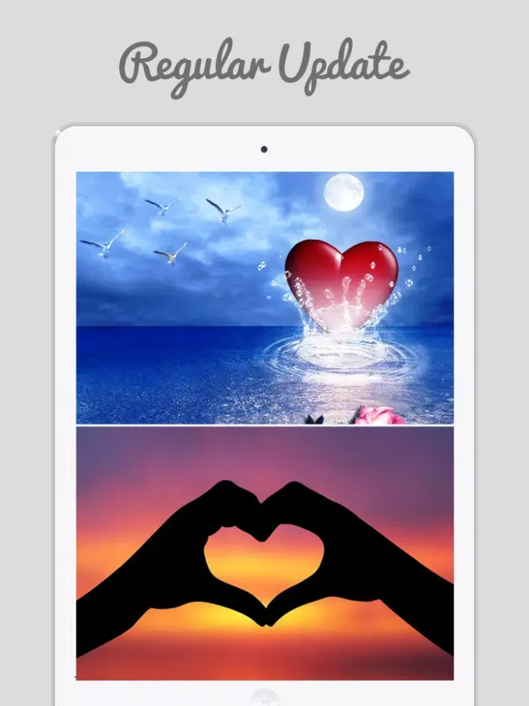 Heart Wallpapers - Beautiful Collection Of Heart Wallpapers iPad  Screenshots