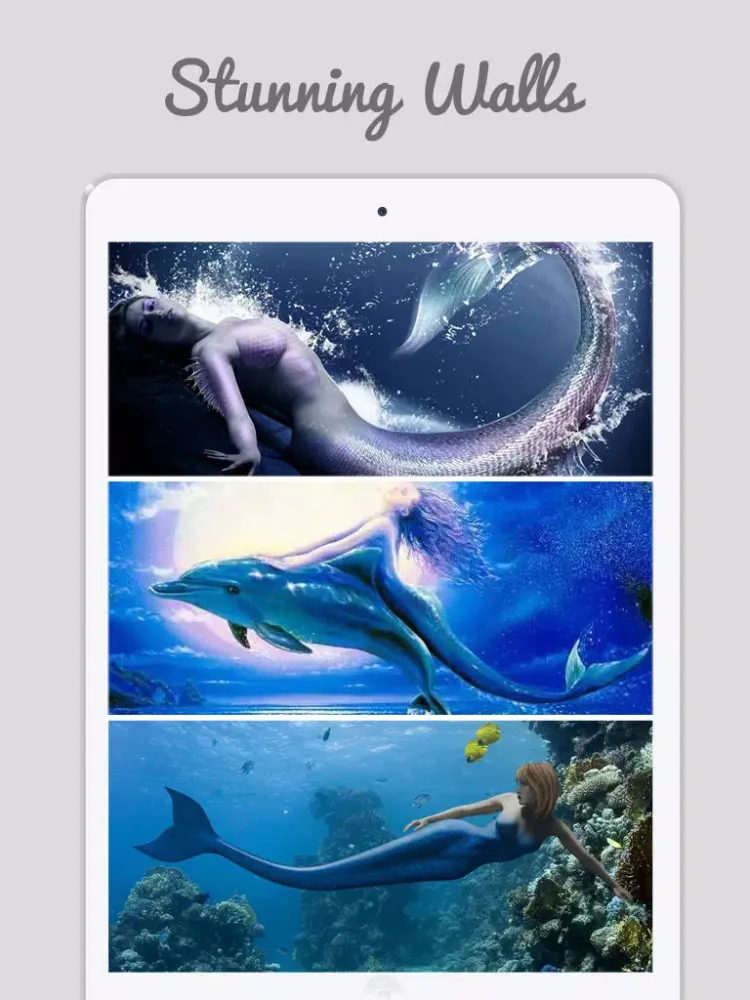 Wallpapers For Mermaids iPad 应用截图