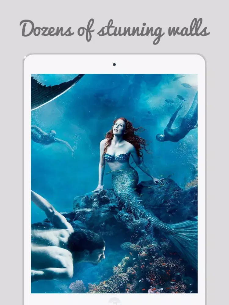 Wallpapers For Mermaids iPad 应用截图