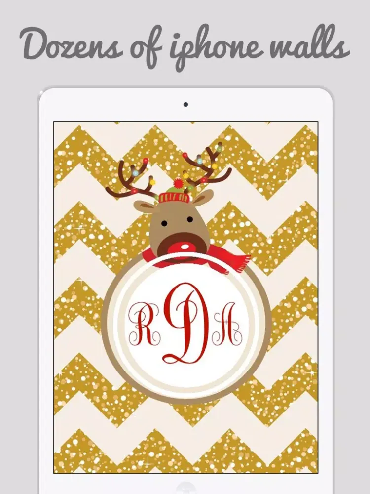 Tangkapan skrin HD Monogram Wallpapers - Customize Home and Lock Screen with best wallpapers iPad 