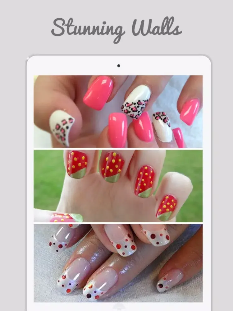 Captures d'écran de Nail Art Design Ideas iPad 