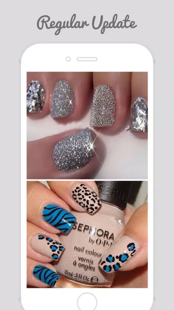 Captures d'écran de Nail Art Design Ideas