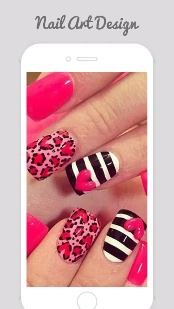 Captures d'écran de Nail Art Design Ideas