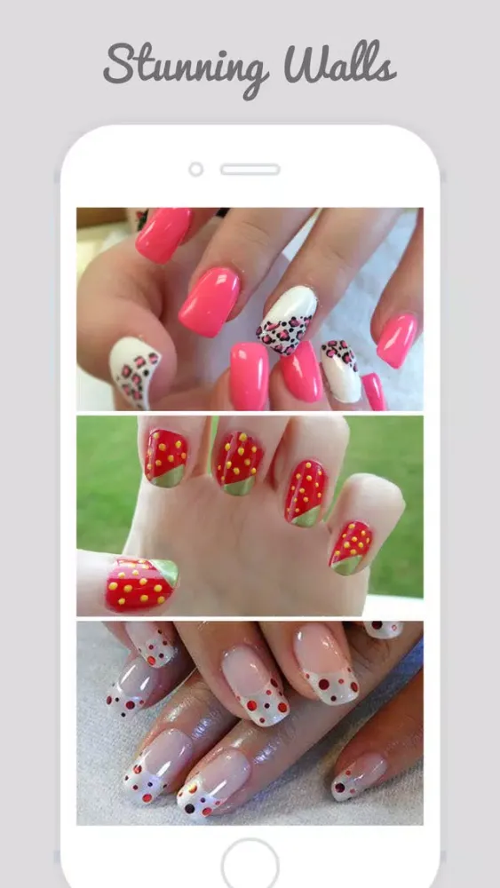 Captures d'écran de Nail Art Design Ideas