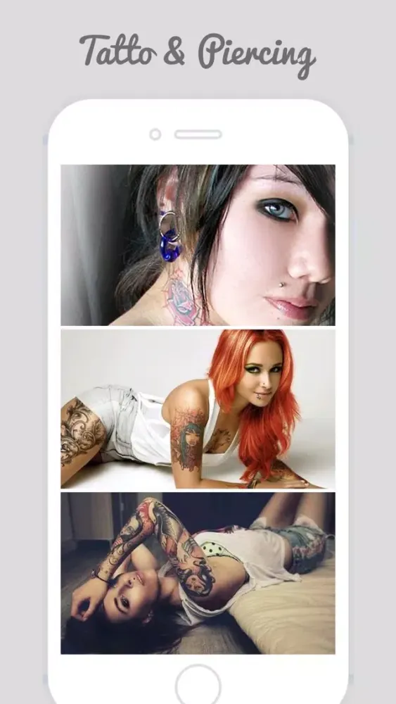 Capturas de tela do Piercing and Tattoo Collections