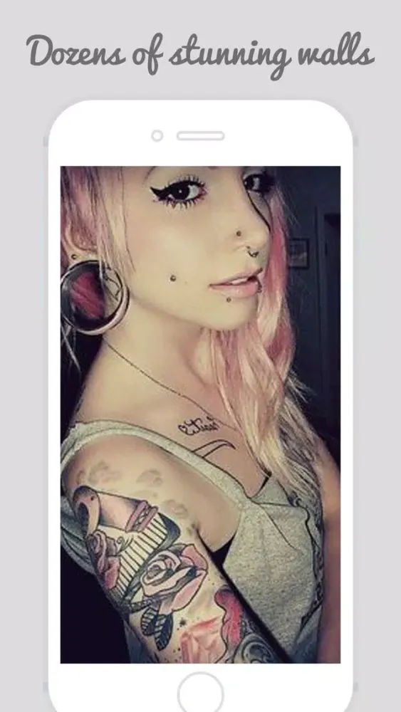 Capturas de tela do Piercing and Tattoo Collections