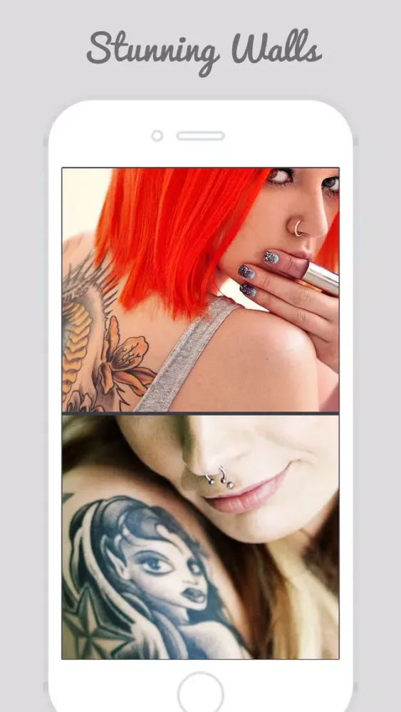 Capturas de tela do Piercing and Tattoo Collections