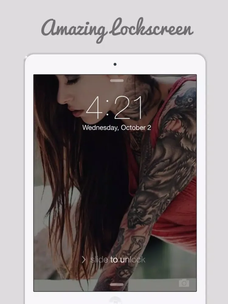 Capturas de tela do Tattoos For Girls - Awasome Tattos Collections for chest, wrist, thigh iPad 