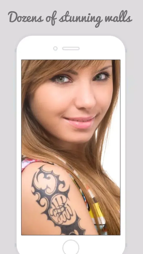 Capturas de tela do Tattoos For Girls - Awasome Tattos Collections for chest, wrist, thigh