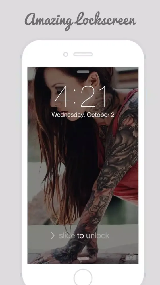 Capturas de tela do Tattoos For Girls - Awasome Tattos Collections for chest, wrist, thigh
