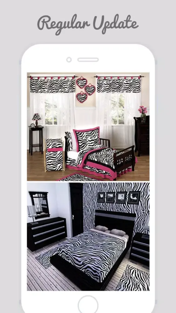 Zebra Design Wallpapers -Zebra Stripes Print Ideas स्क्रीनशॉट