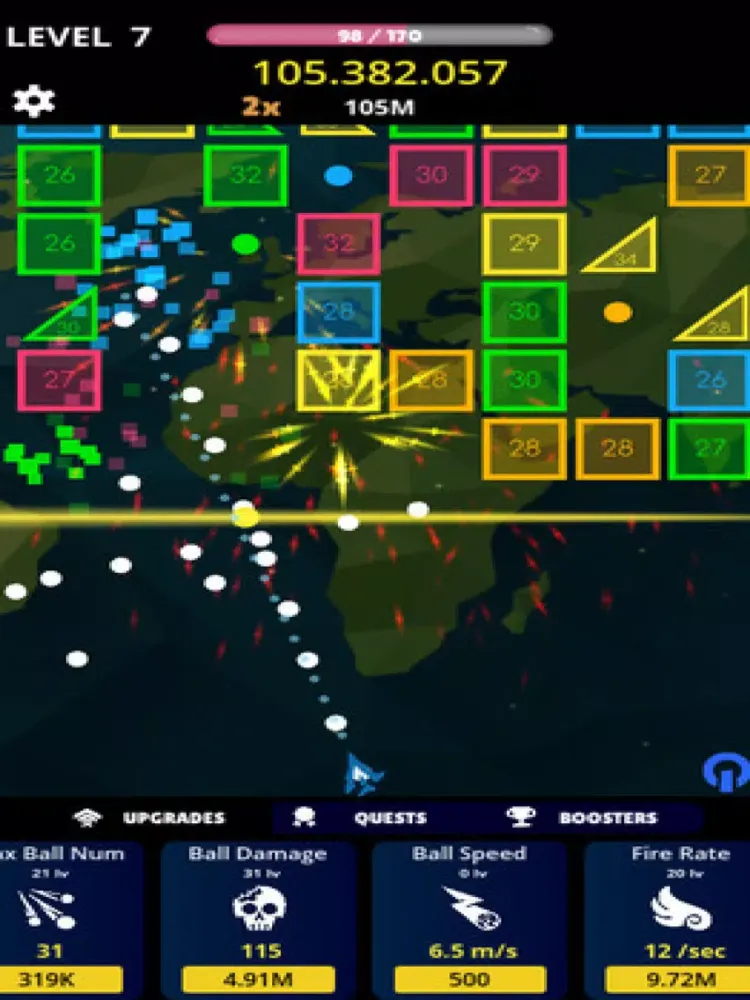 Ball Blast Breaker iPad 應用截圖