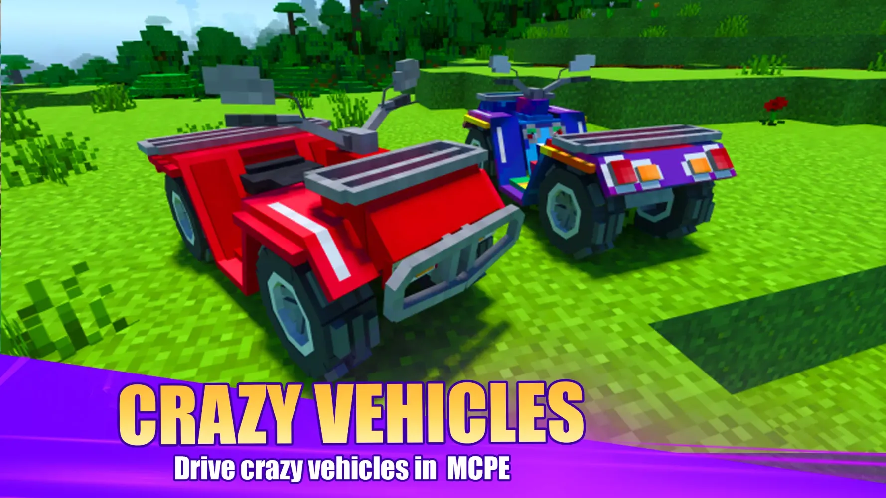 Cars Mod for Minecraft PE MCPE應用截圖