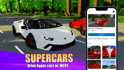 Скриншоты Car Mod for Minecraft PE