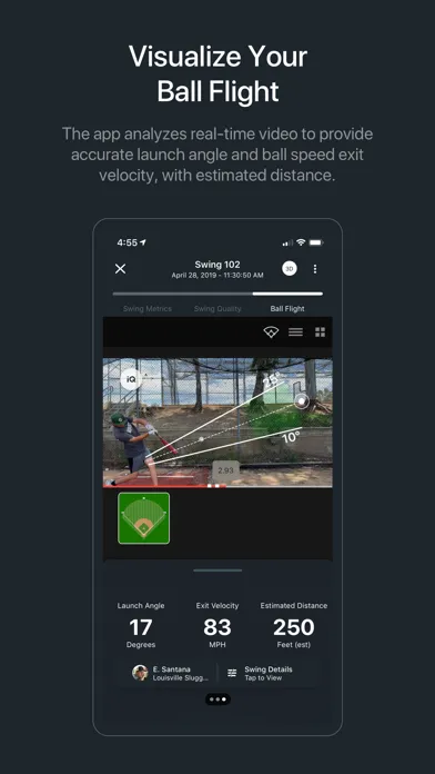 Capturas de tela do Blast Baseball