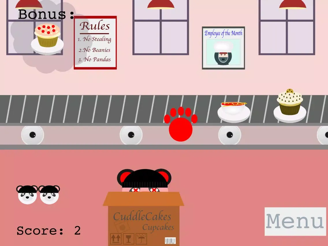صور CuddleCakes: Panda in the Cupcake Factory iPad 
