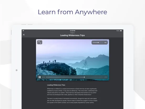 Absorb Learning iPad 應用截圖