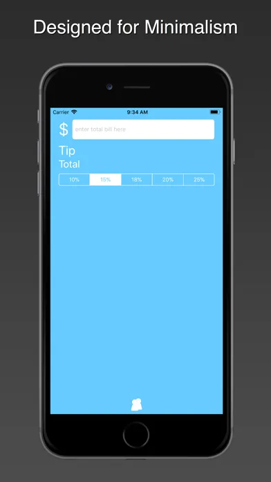 Blue Tip Gratuity Calculator スクリーンショット