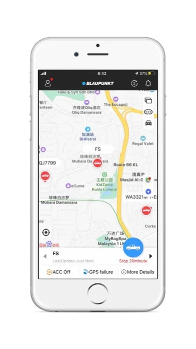 Blaupunkt Tracker Ekran Görüntüleri