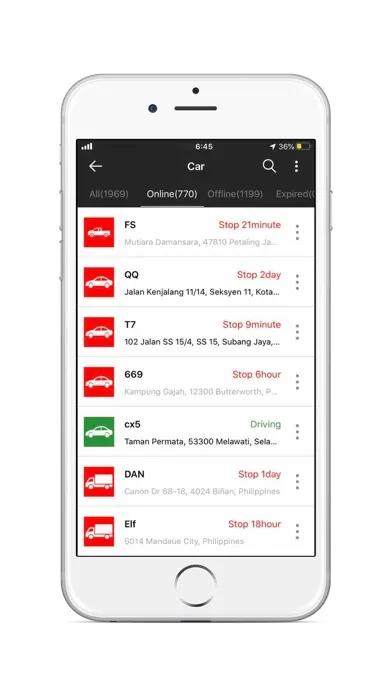 Blaupunkt Tracker Ekran Görüntüleri