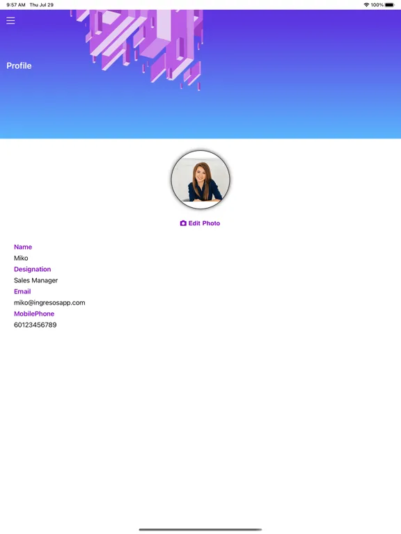 Ingresos iPad  स्क्रीनशॉट