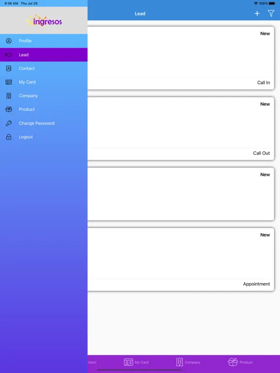 Ingresos iPad  स्क्रीनशॉट