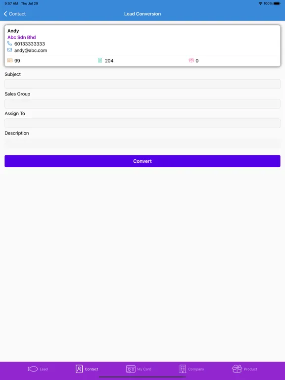 Ingresos iPad  स्क्रीनशॉट