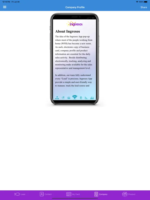 Ingresos iPad  स्क्रीनशॉट