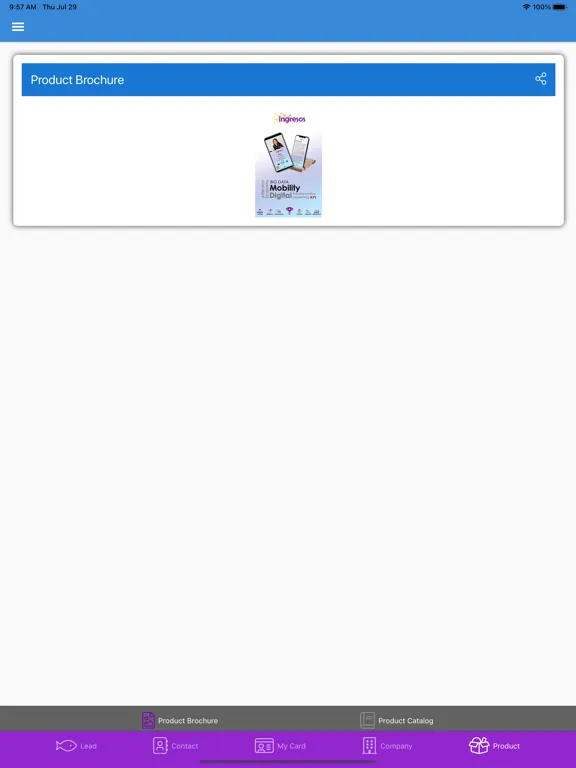 Ingresos iPad  स्क्रीनशॉट