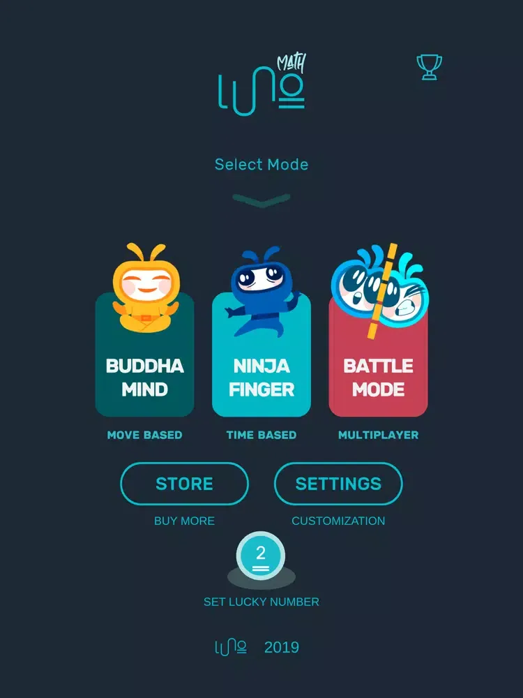Luno Math iPad  স্ক্রিনশট