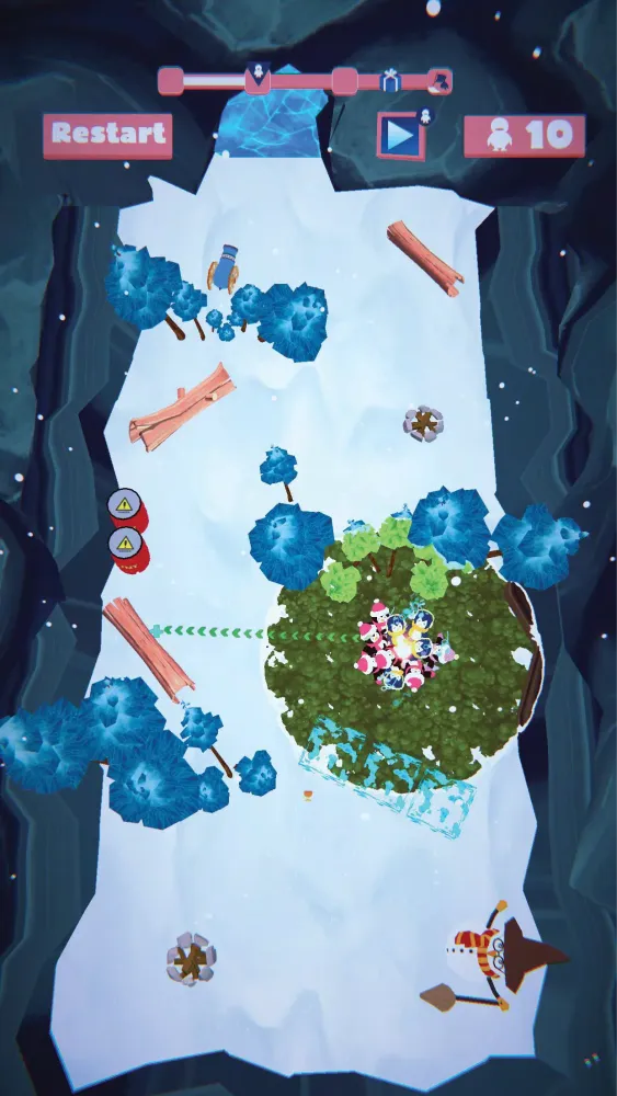 Capturas de pantalla de Penguin Cold Feets Journey