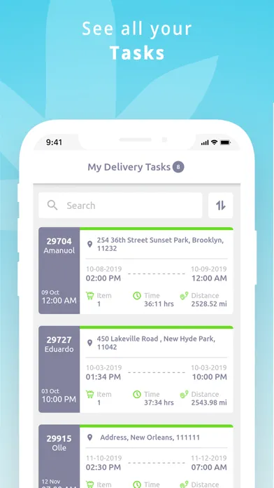 BLAZE Delivery应用截图