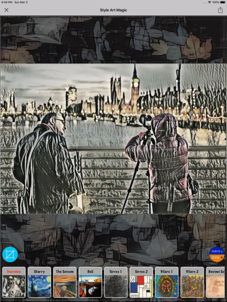 Capturas de pantalla de Artistic Style Photo Effect iPad 
