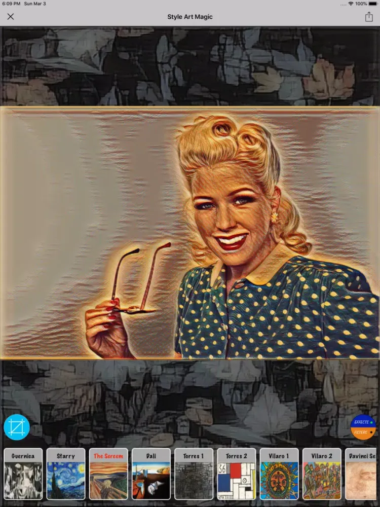 Capturas de pantalla de Artistic Style Photo Effect iPad 