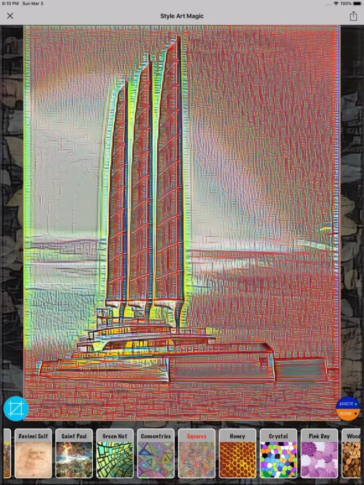Capturas de pantalla de Artistic Style Photo Effect iPad 
