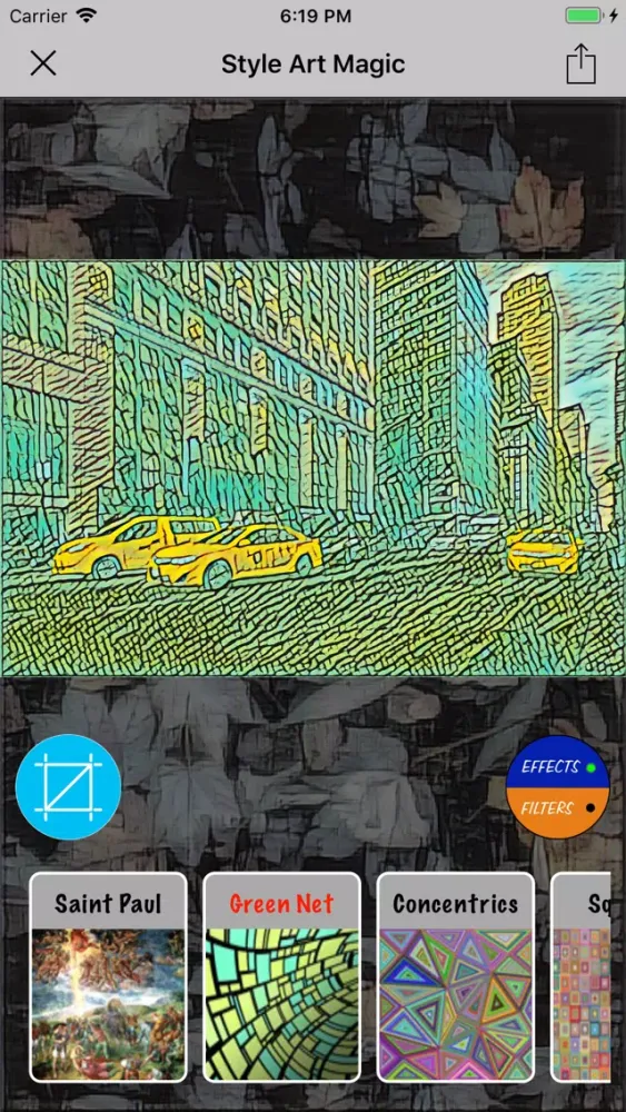 Capturas de pantalla de Artistic Style Photo Effect