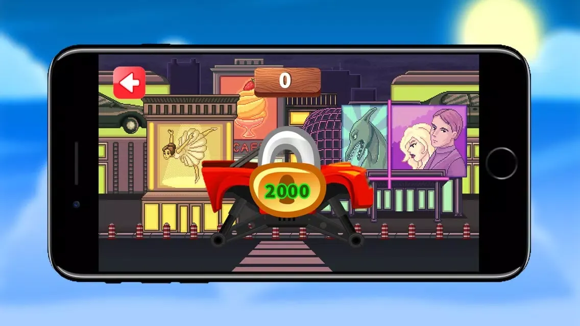 ภาพหน้าจอของ Blaze Monster Truck Hill Climb