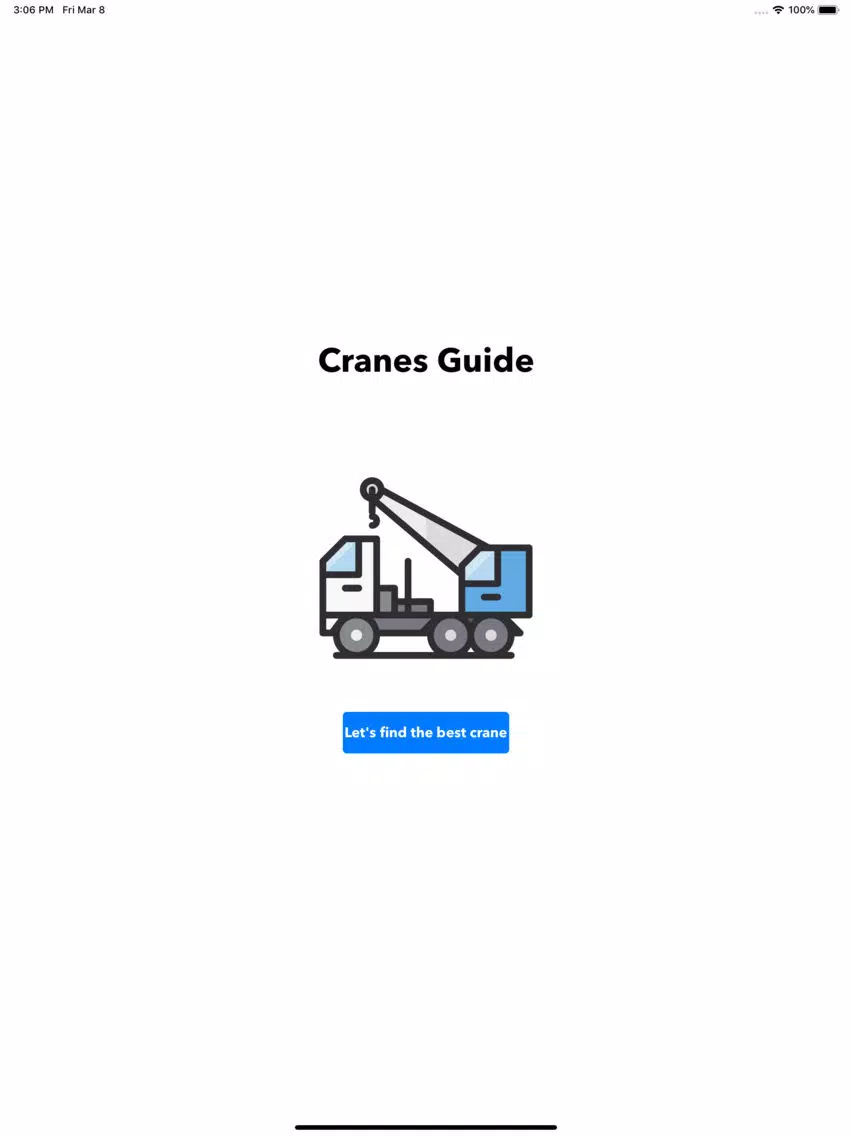 Cranes Guide iPad  سکرین شاٹس