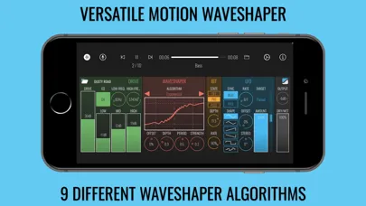 BLEASS Saturator AUv3 Plugin Screenshots