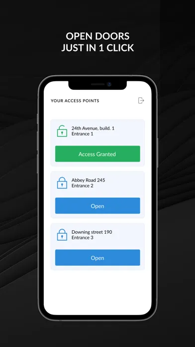 صور BLEcontrol - tap to open doors