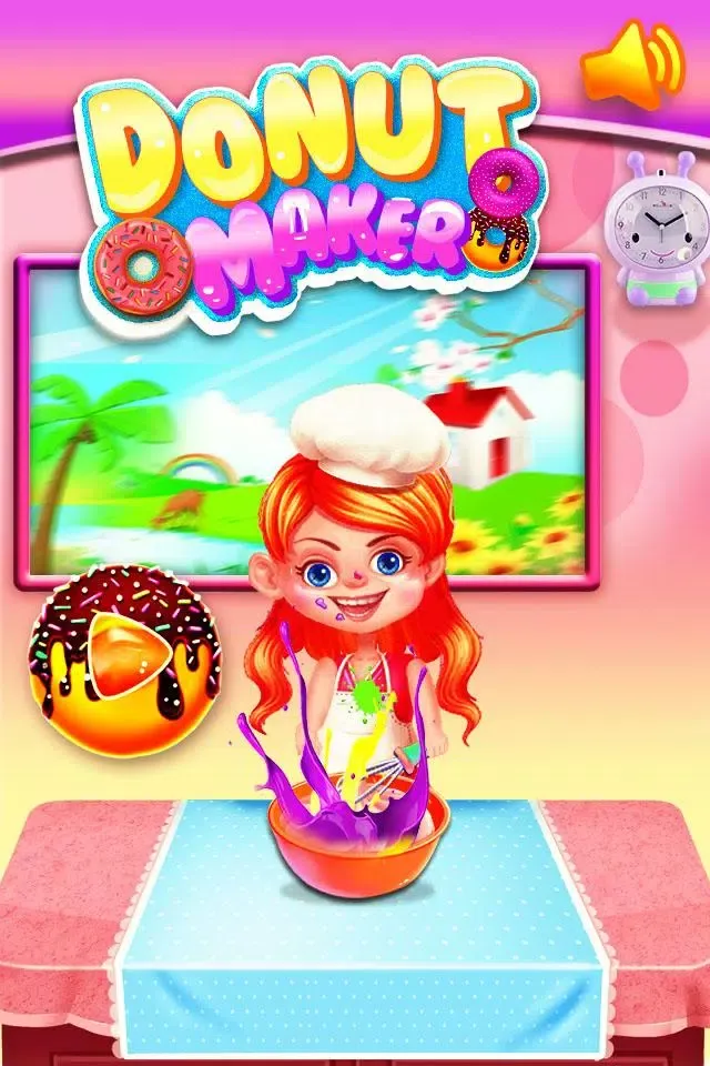 Donut Maker Cooking in Kitchen Screenshots