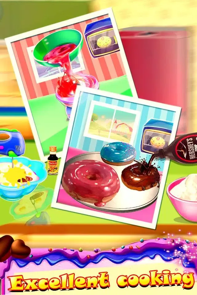 Donut Maker Cooking in Kitchen Screenshots