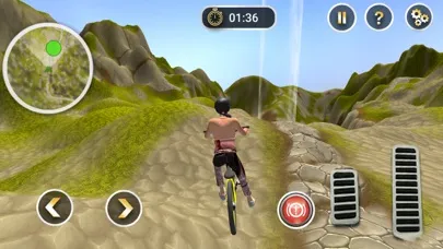 Bicycle Rider Off Road Race 3D 스크린샷